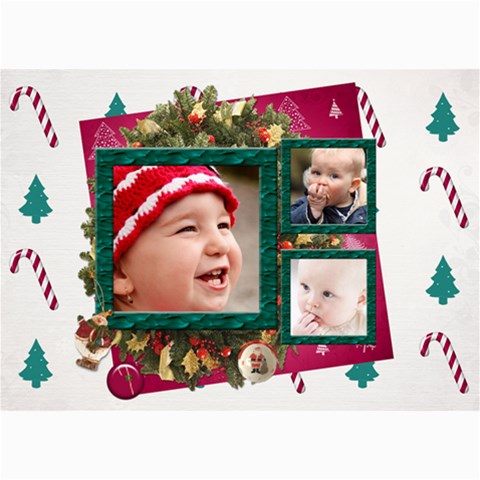 Simply Christmas Vol1 7 x5  Photo Card - 1