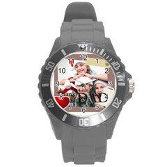 dad - Round Plastic Sport Watch (L)