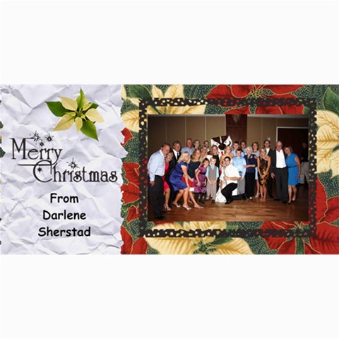 Mom s 2012 Christmas Card By Sam Sherstad 8 x4  Photo Card - 1