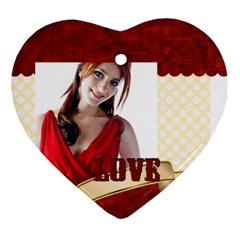 love - Ornament (Heart)