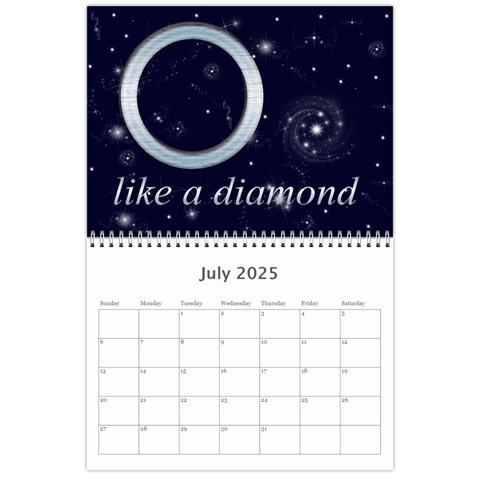 Twinkle Twinkle A Star Is Born 2025 Calendar By Catvinnat Jul 2025