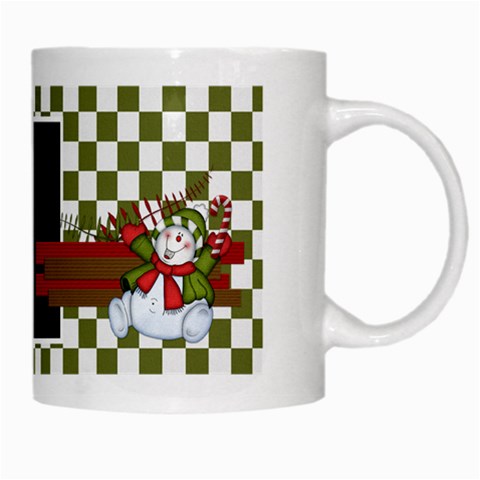 Christmas Clusters Mug 1 By Lisa Minor Right