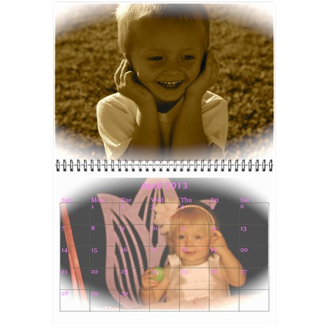 Grandmas Calendar 2012 By Samantha Apr 2013