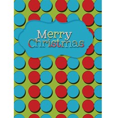 polka dot christmas - Greeting Card 4.5  x 6 