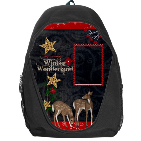 Winter Wonderland Backpack By Catvinnat Front