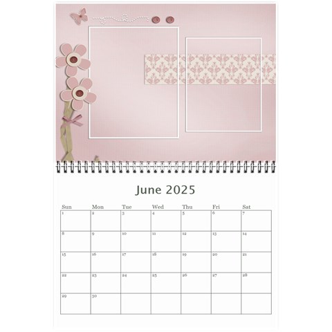 Mini Wall Calendar: Our Family By Jennyl Jun 2025