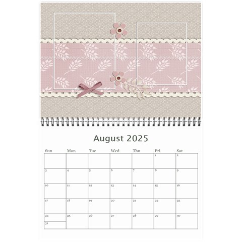 Mini Wall Calendar: Our Family By Jennyl Aug 2025