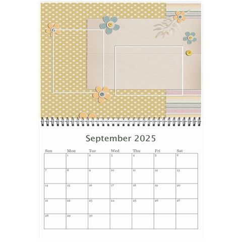 Mini Wall Calendar: Our Family By Jennyl Sep 2025