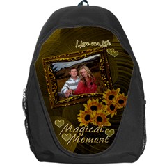 I Love our Life Gold Backpack - Backpack Bag