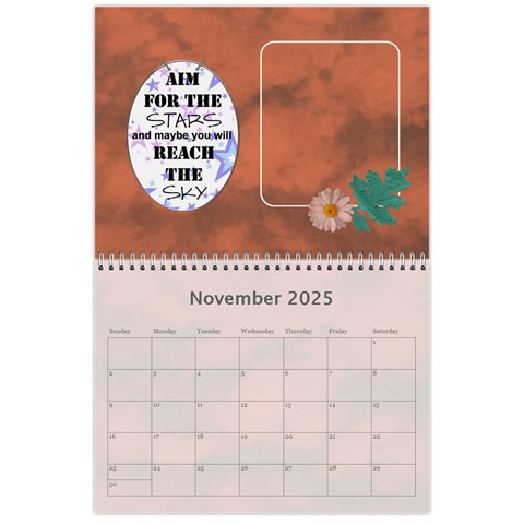 Inspiration Wall Calendar (12 Mth) By Lil Nov 2025