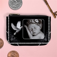 Pretty Black Mini Coin Purse