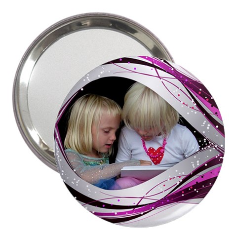 What I See 3  Handbag Mirror By Deborah Front