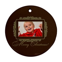 xmas - Ornament (Round)