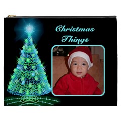 Christmas Things Cosmetic Bag XXXL (7 styles) - Cosmetic Bag (XXXL)