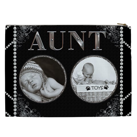 Aunt Xxl Cosmetic Bag By Lil Back