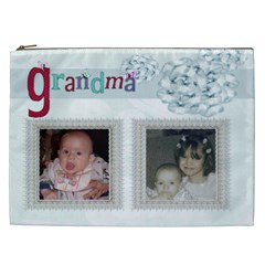 Blue Grandma Cosmetic bag (XXL) 2 sides (7 styles)