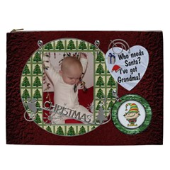 Grandmas Christmas XXL Cosmetic Bag (7 styles) - Cosmetic Bag (XXL)