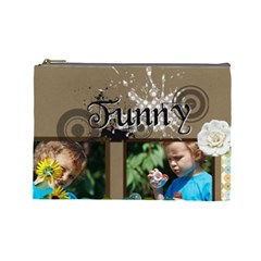 funny - Cosmetic Bag (Large)