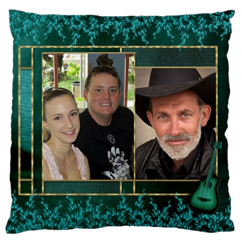 My Family Large Cushion Case (2 Sided) By Deborah Back