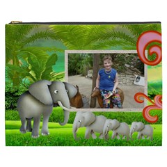 Elephants  XXXL Cosmetic bag (7 styles) - Cosmetic Bag (XXXL)