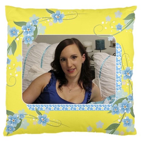 Sunny Days 2 Large Cushion Case (2 Sided) By Deborah Back