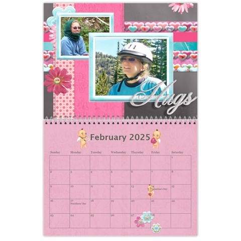 Seasonal Calendar 11 X 8 5 (12 Months) By Spg Feb 2025