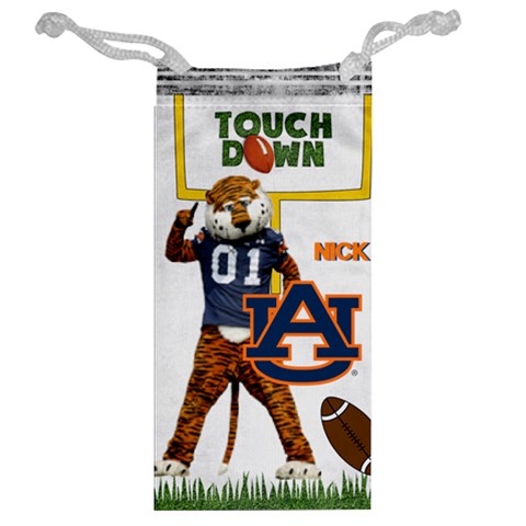 Jewelry Bag Auburn University Football By Pat Kirby Back