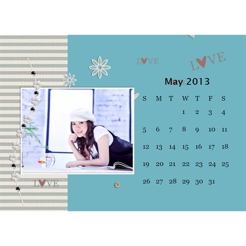 Calender2013 By Posche Wong May 2013