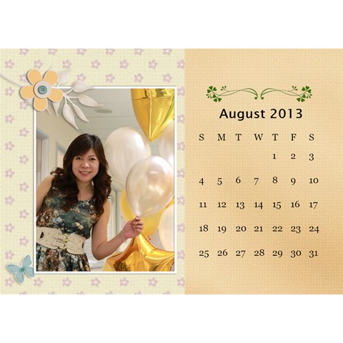 Calender2013 By Posche Wong Aug 2013