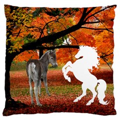 Autumn scene Large Cushion (2 Sides) - Large Cushion Case (Two Sides)