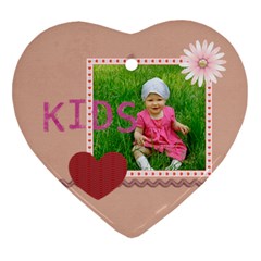 love of kids - Ornament (Heart)