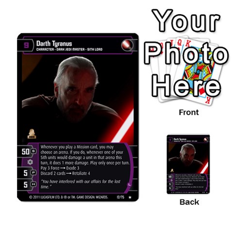 Star Wars Tcg X By Jaume Salva I Lara Front 23