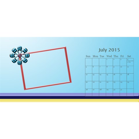 My Family Desktop Calendar 11x5 2013 By Daniela Jul 2015