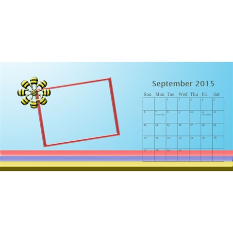My Family Desktop Calendar 11x5 2013 By Daniela Sep 2015