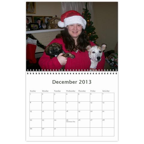 Calendar For Mom By Courtney Dec 2013