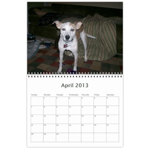 Calendar For Mom By Courtney Apr 2013