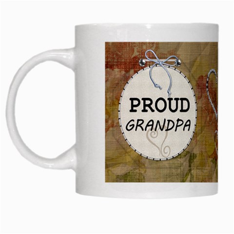 Proud Grandpa Mug By Lil Left