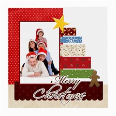 merry christmas - Medium Glasses Cloth