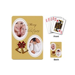 merry christmas - Playing Cards Single Design (Mini)