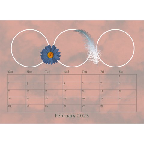 Inspiration Desktop Calendar 8 5x6 By Lil Feb 2025