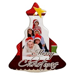 merry christmas - Ornament (Christmas Tree) 