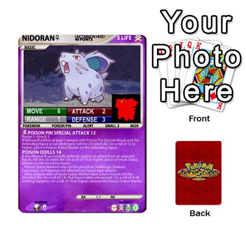 Ace Pokemon 1 Front - HeartA