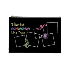 I live for moments like these. (7 styles) - Cosmetic Bag (Large)