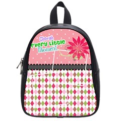 Cherish every little moment. - School Bag (Small)