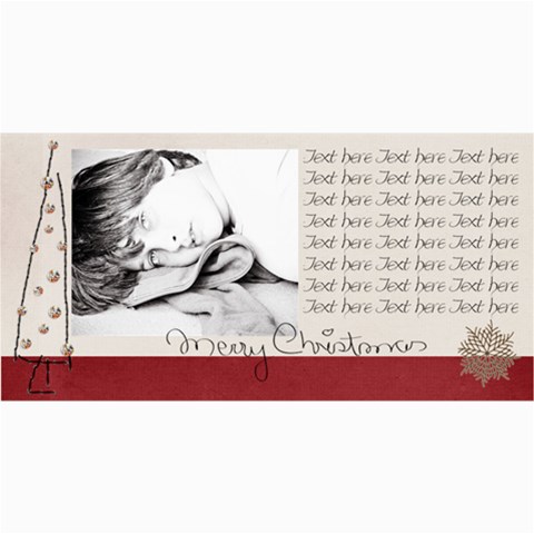 4  X 8  Photo Cards Christmas 02 By Deca 8 x4  Photo Card - 3