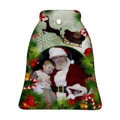 Santa Bell Ornament (2 Sided)