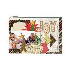 merry christmas (7 styles) - Cosmetic Bag (Large)