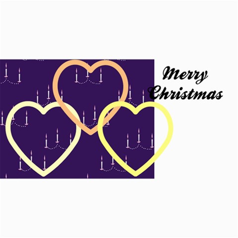 10 Christmas Cards 3 (hearts) Your Photo,text By Riksu 8 x4  Photo Card - 9