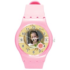 Amore Plastic Watch 1 - Round Plastic Sport Watch (M)