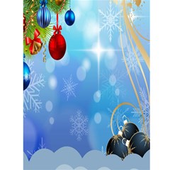 Blue Christmas Ornament Christmas Card 4 5 X 7